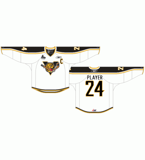 Custom QMJHL Victoriaville Tigres 2009-Pres Hockey Jersey Home White